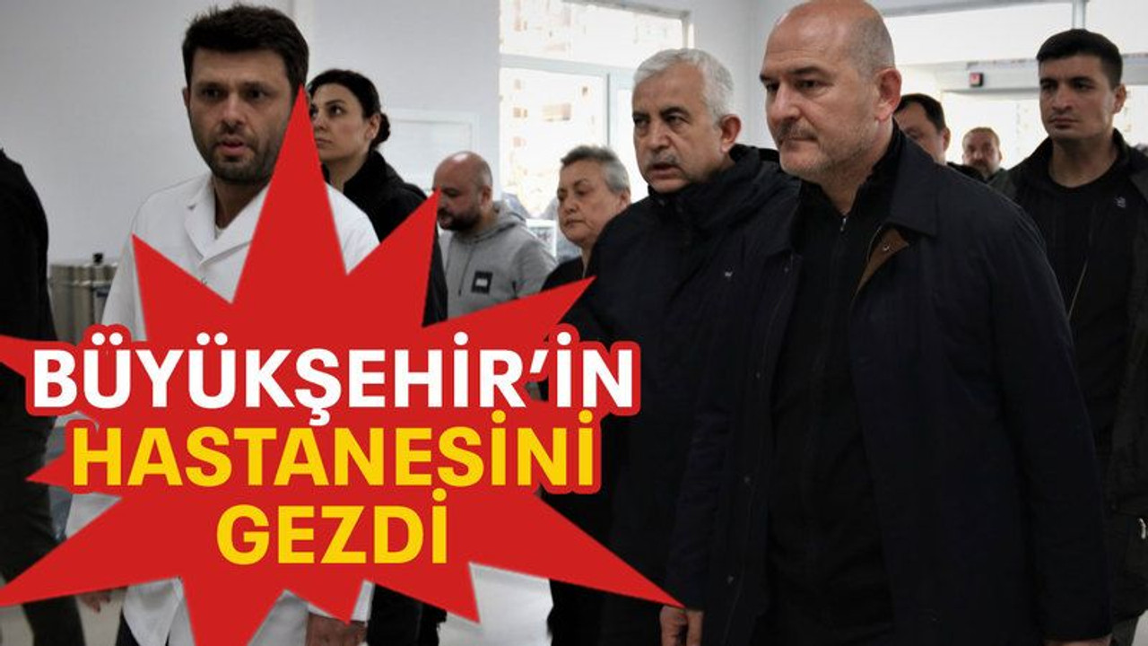 Büyükşehir'in hastanesini gezdi